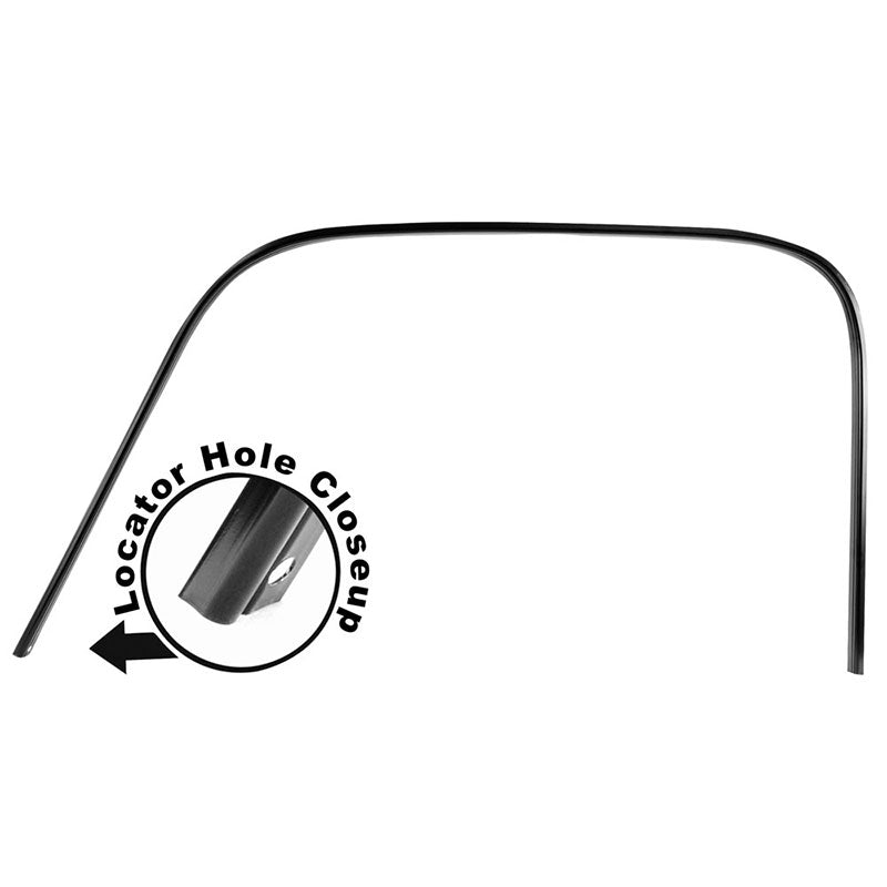 1947-1954 DRIP RAIL DOOR CROWN TRIM LH CHEVROLET TRUCK