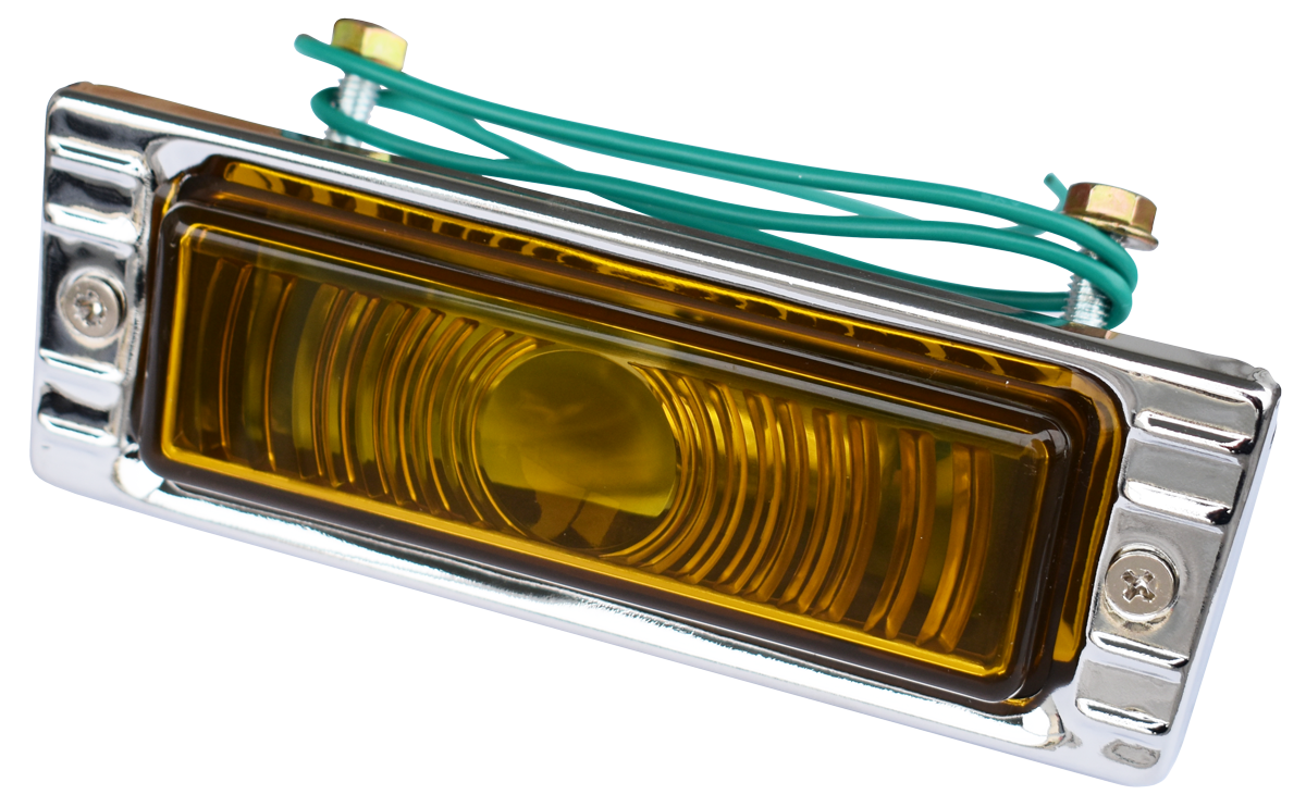 1947-1953 PARKING LIGHT ASSEMBLY AMBER 6V CHEVROLET TRUCK
