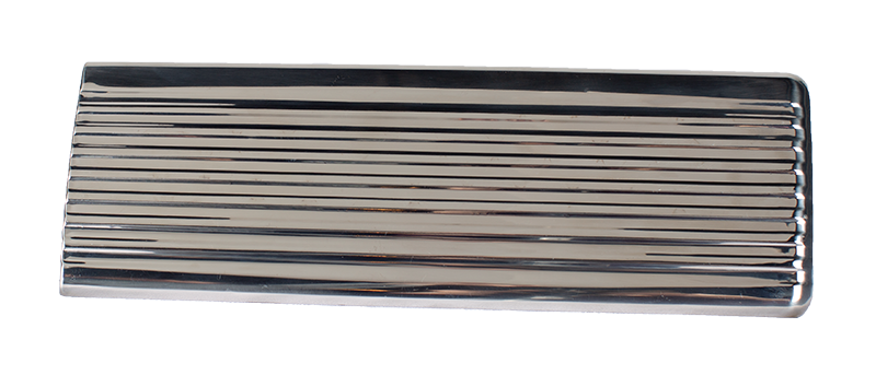 1947-1953 GLOVE BOX DOOR POLISHED STAINLESS STEEL CHEVROLET TRUCK