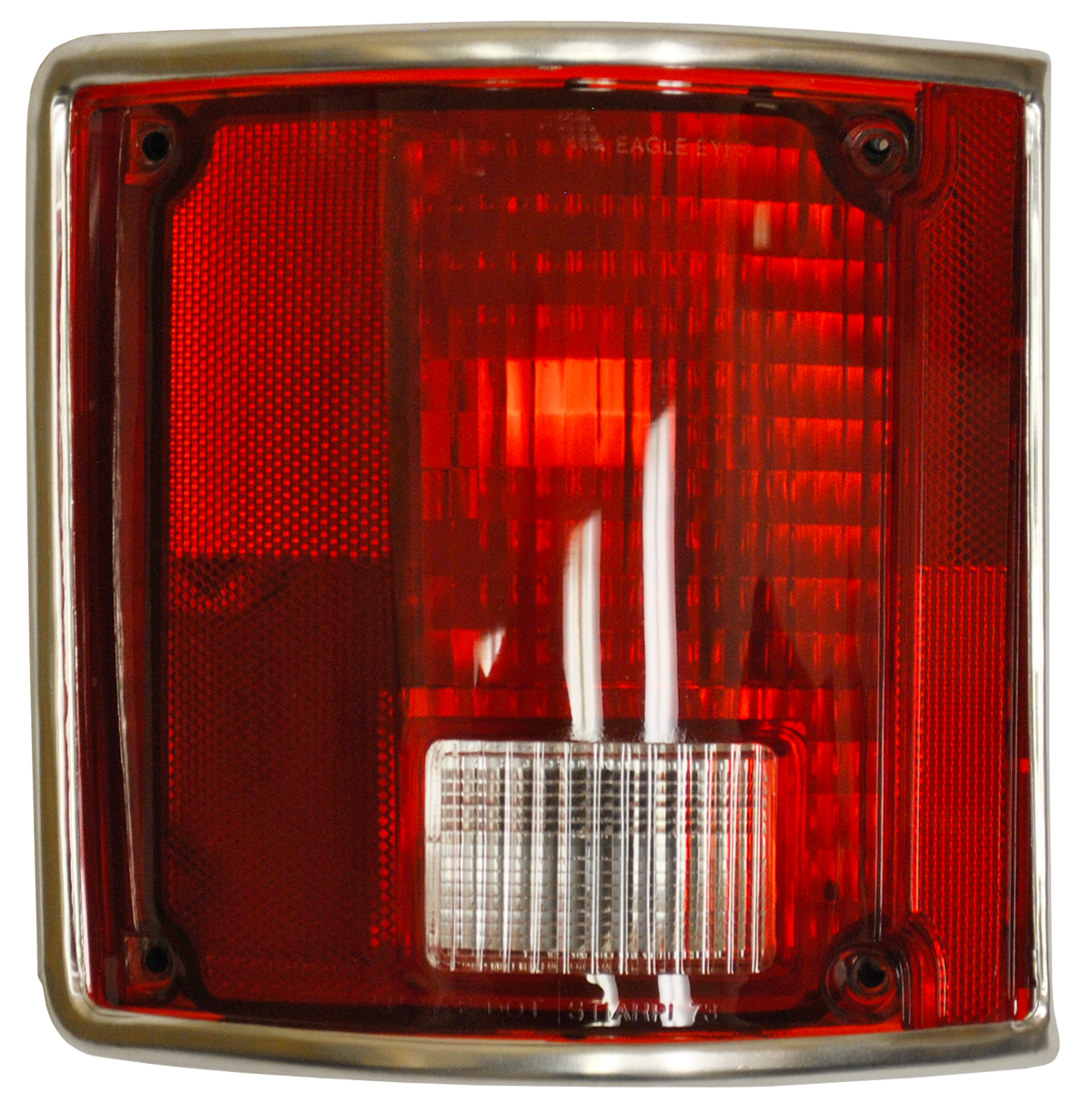 1973-1991 TAIL LIGHT ASSEMBLY w/ CHROME TRIM LH CHEVROLET GMC TRUCK
