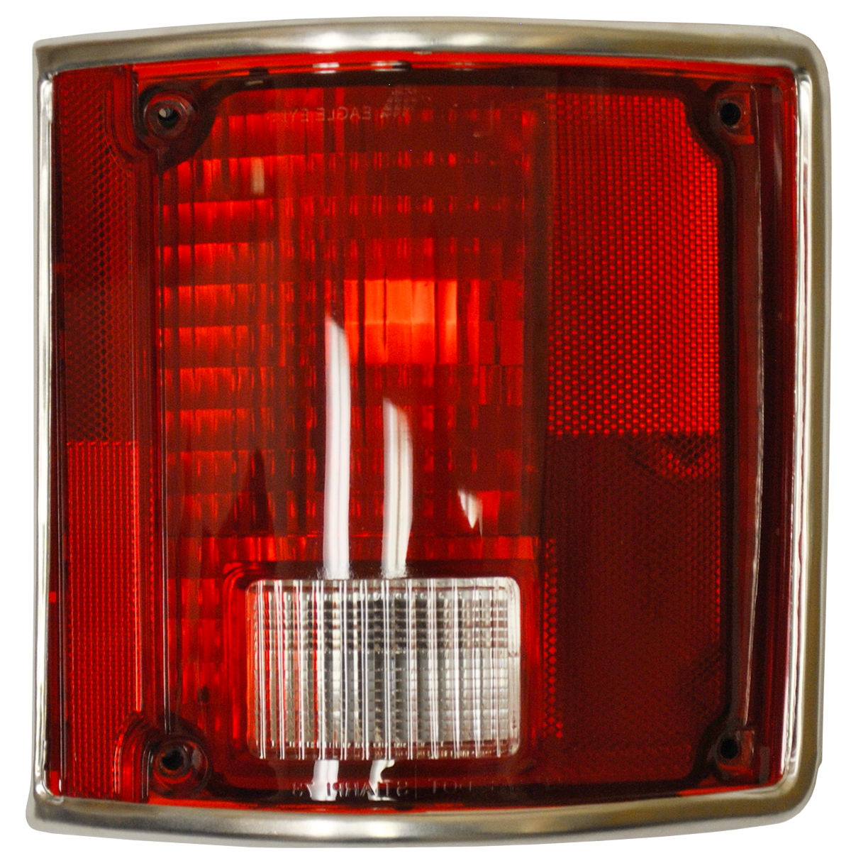 1973-1991 TAIL LIGHT ASSEMBLY w/ CHROME TRIM RH CHEVROLET GMC TRUCK