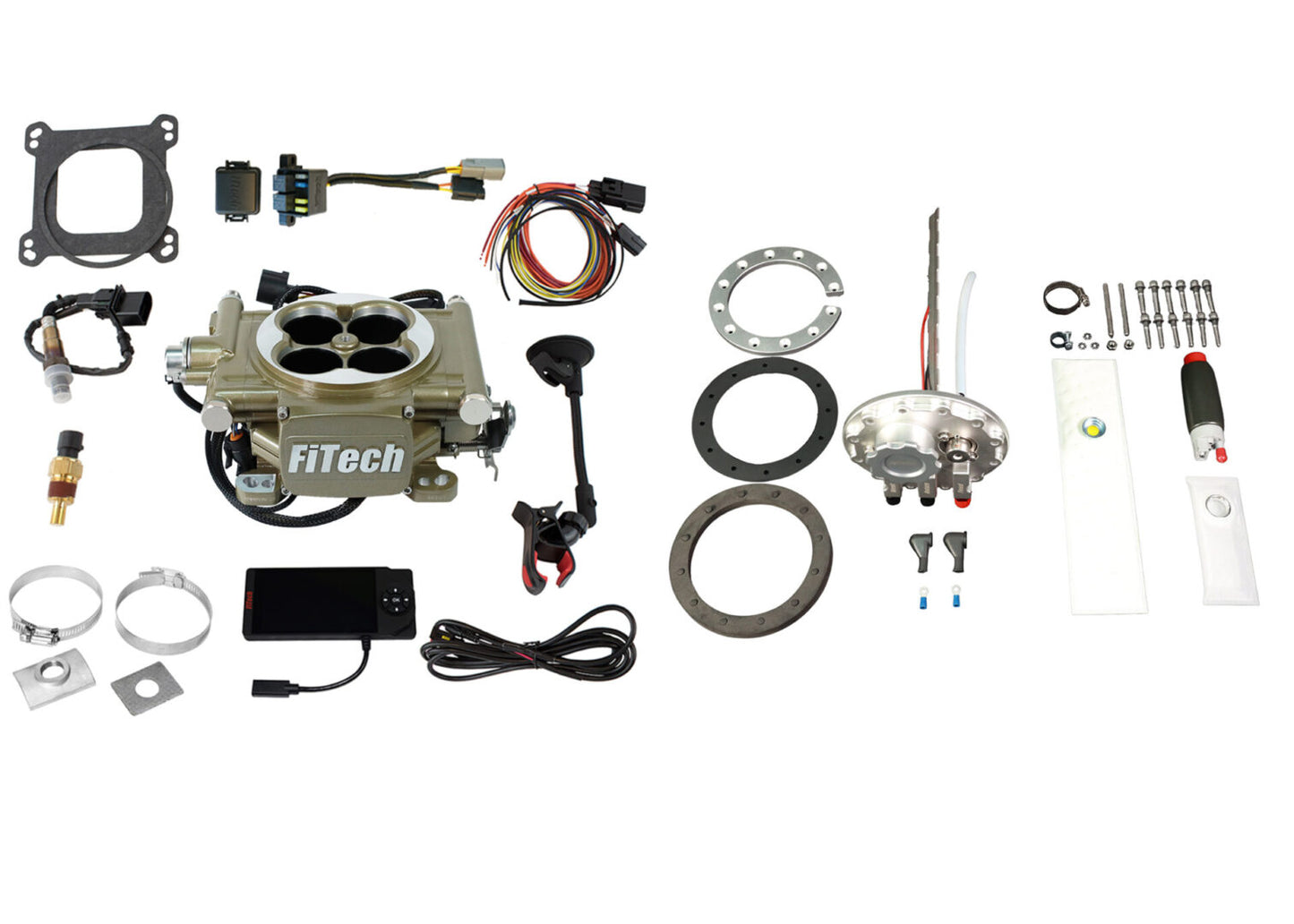 Easy Street 600 HP Classic Gold EFI System With Go Fuel Returnless In-Tank Module Master Kit