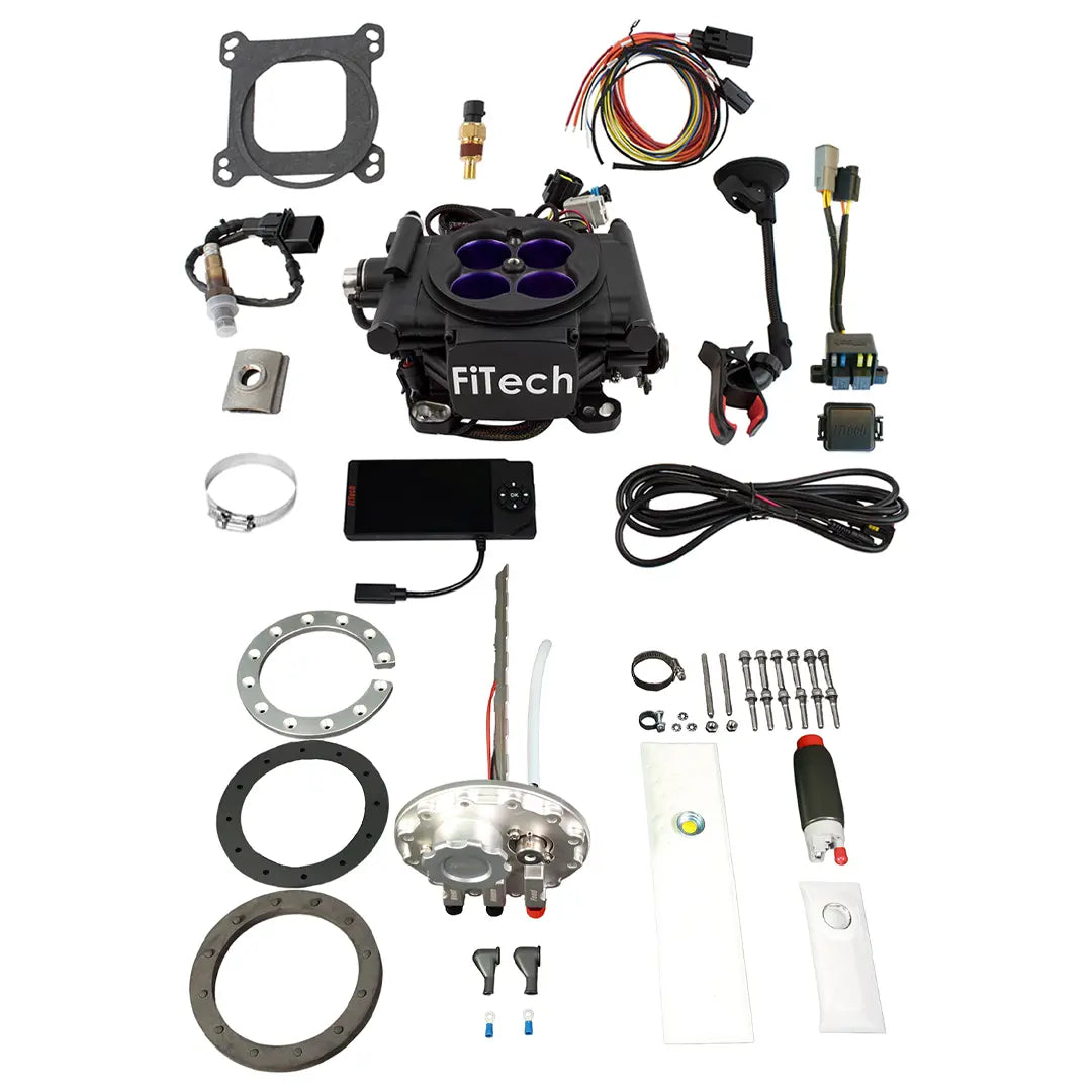 Mean Street 800 HP Matte Black EFI System With Go Fuel Returnless In-Tank Module Master Kit