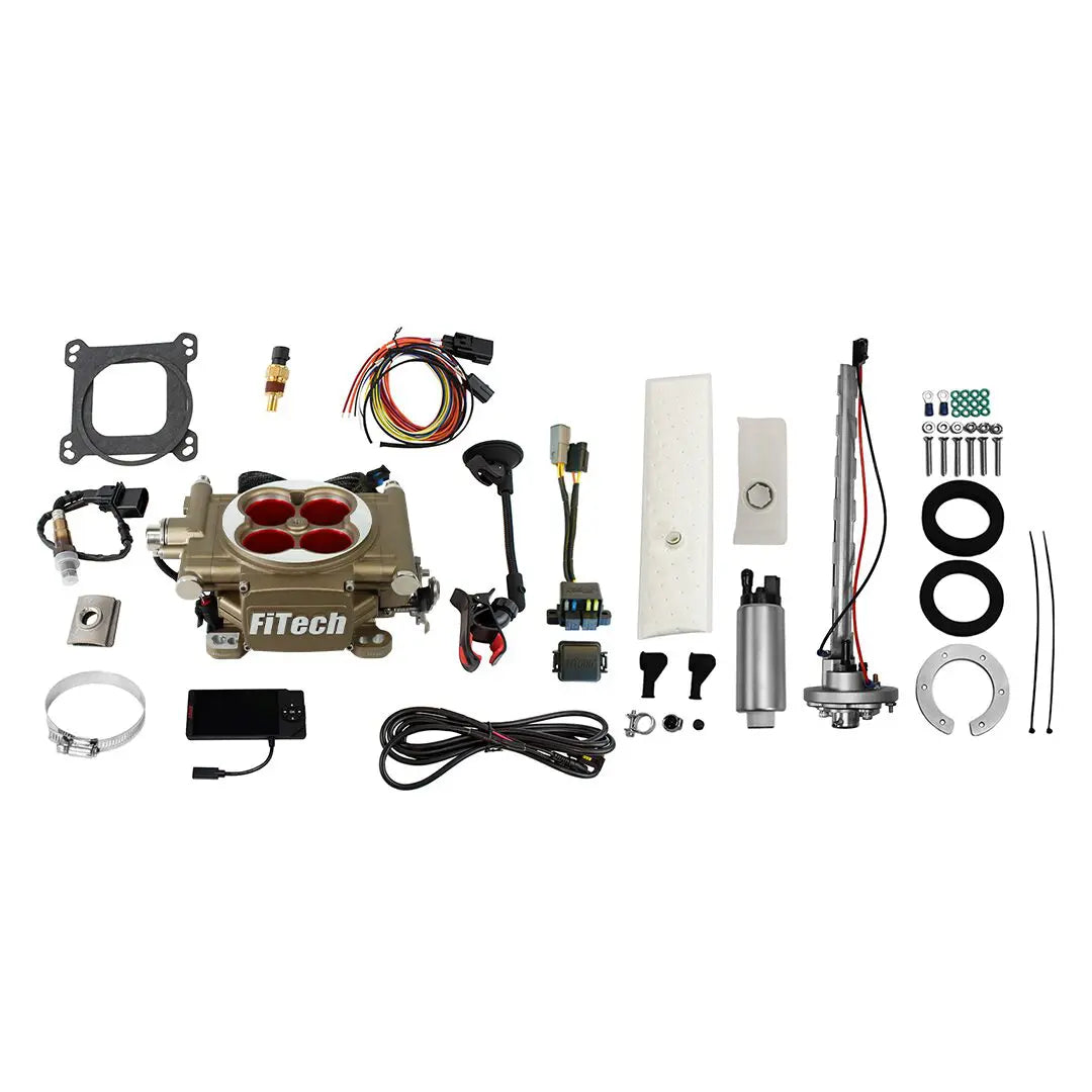 Go Street 400 HP Cast EFI System With Go Fuel In-Tank Regulated Pump 340 LPH Master Kit