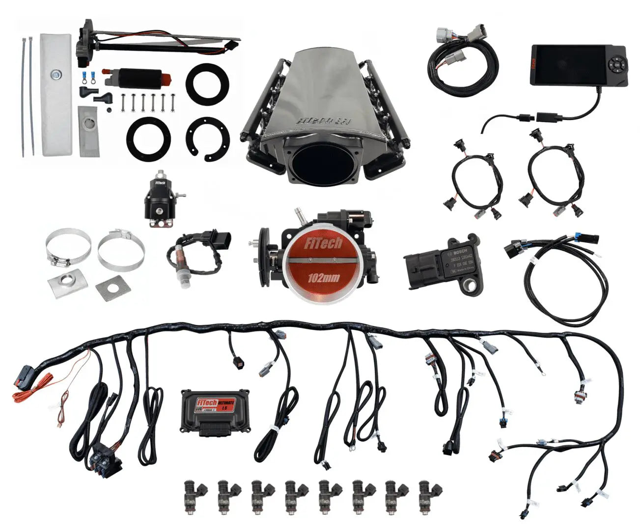 Ultimate LS Master Kit 70014 w/ 50015 Go-Fuel In-Tank Module, 54001 regulator