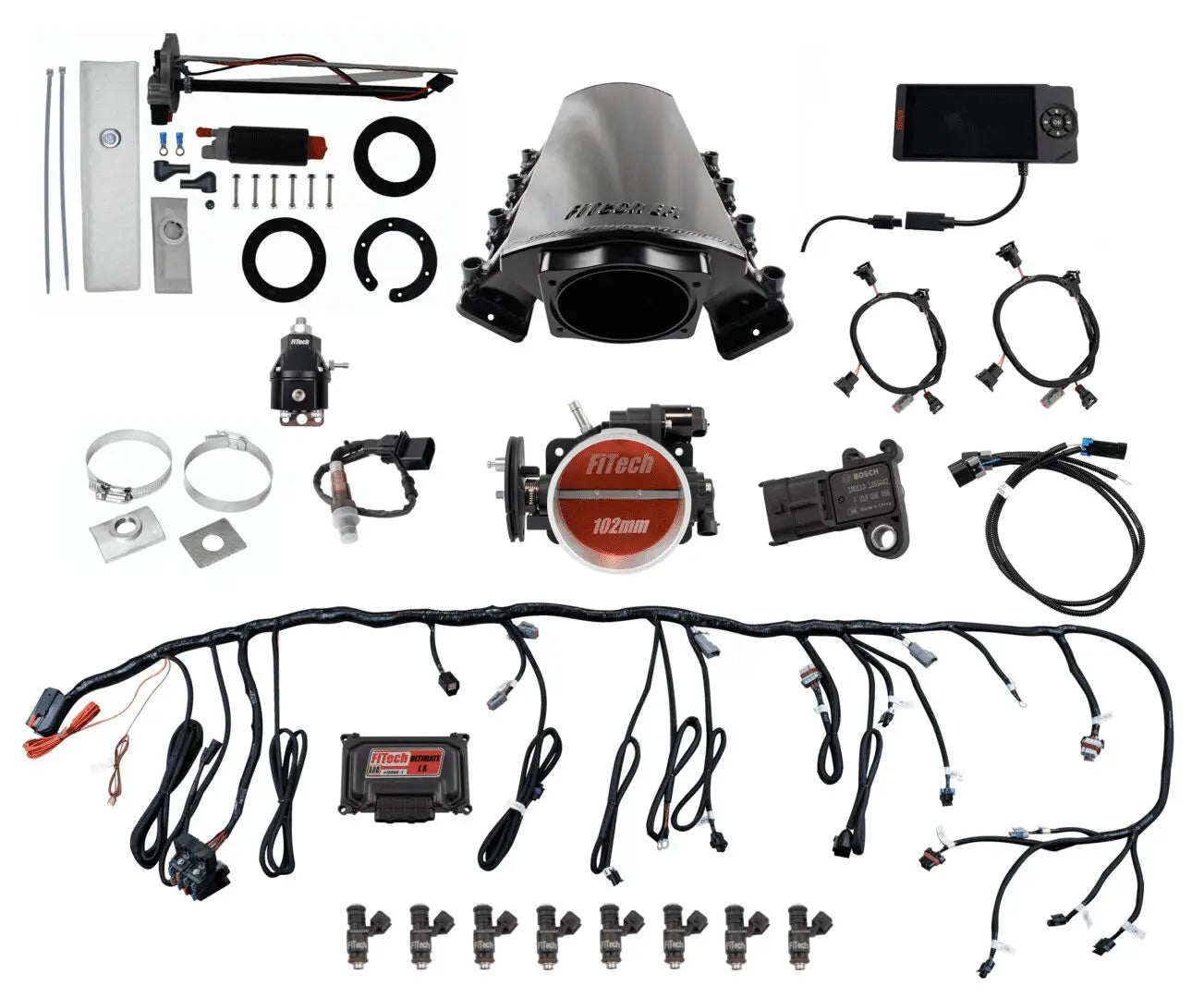 Ultimate LS Master Kit 70017 w/ 50015 Go-Fuel In-Tank Module, 54001 regulator