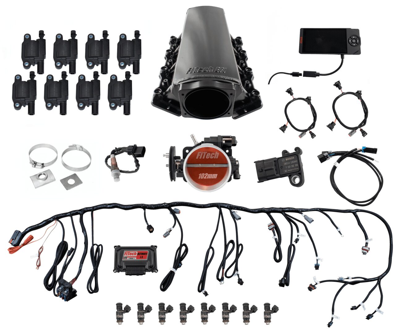 Ultimate LS Tall for LS1/LS2/LS6 – 750HP w/o Trans Control for truck accessories, w/ coil pack set