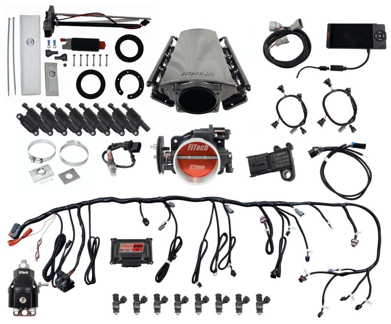 Ultimate LS Master Kit 70012 w/ 50015 Go-Fuel In-Tank Module, 54001 regulator, w/ coil pack set