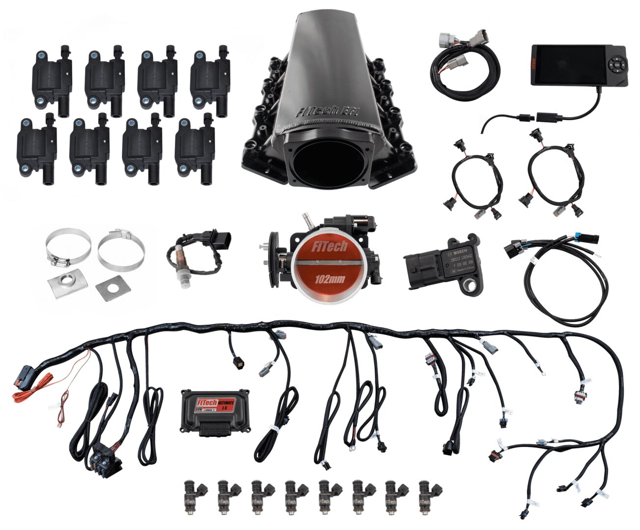Ultimate LS Kit LS1/LS2/LS6 – 750HP w/ Trans Control, w/ led coil pack set