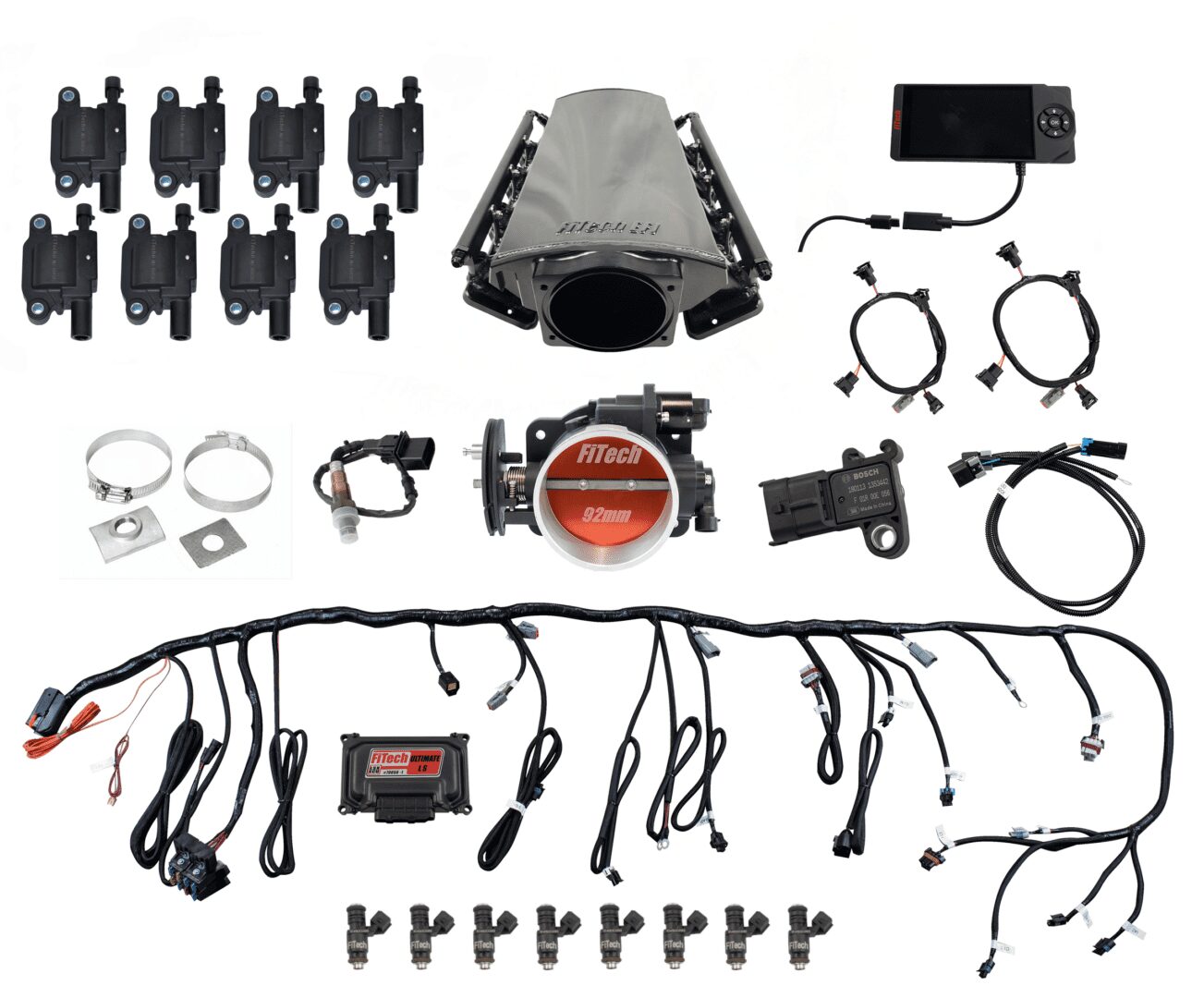 79011 Ultimate LS Kit LS3/L92 – 500HP w/o Trans Control, w/ led coil pack set