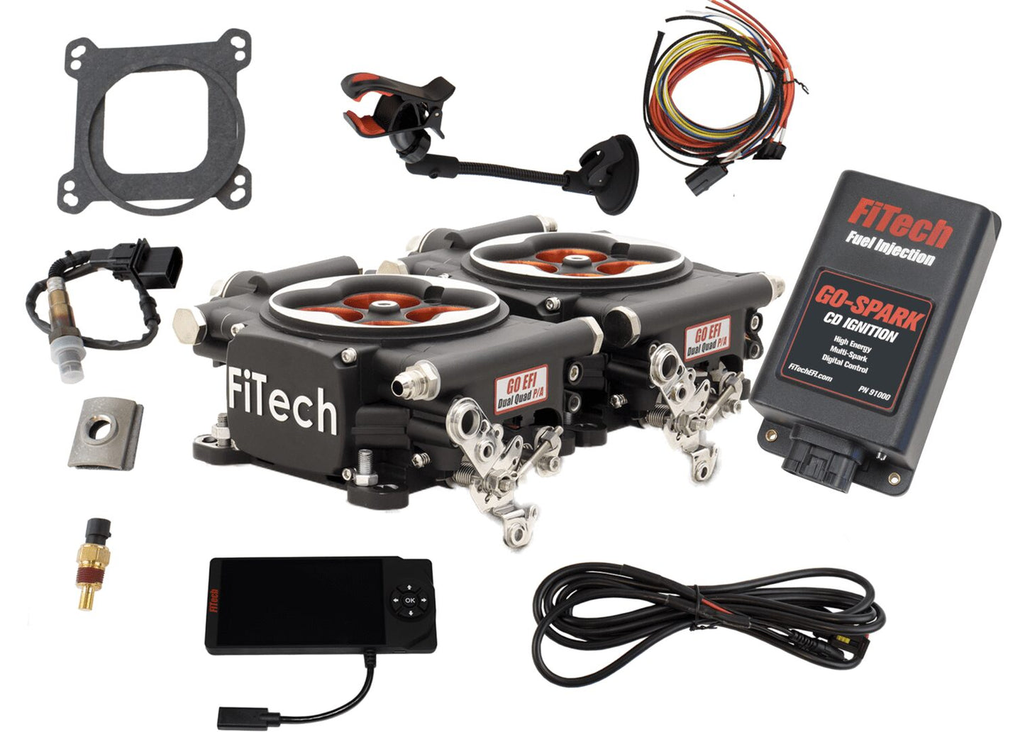 Go EFI 2×4 1200 HP EFI System – Power Adder – Matte Black Finish, w/CDI box