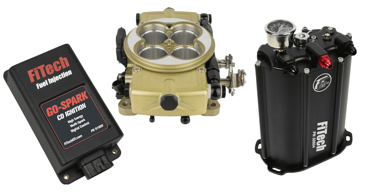 Go EFI Classic 650HP EFI Gold External ECU w/ Force Fuel, Fuel Delivery System, w/CDI box