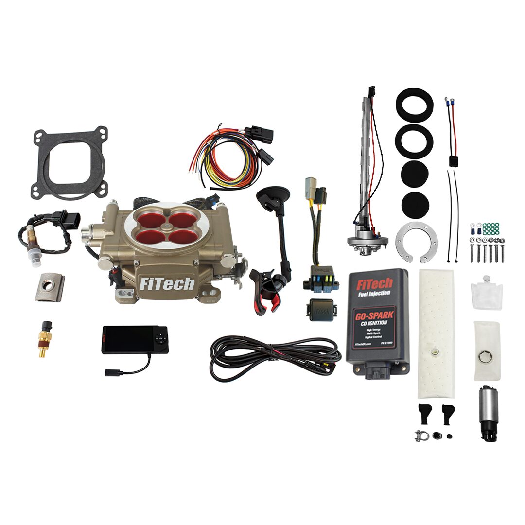 Go Street 400 HP Cast EFI System With Go Fuel In-Tank Regulated Pump 255 LPH & Go Spark CDI Box Master Kit
