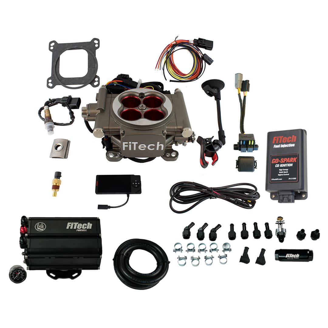 Go Street 400 HP Cast EFI System With Force Fuel Mini Delivery Master Kit & Go Spark CDI Box