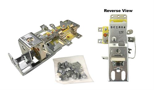 1947-1954 HEAD LIGHT SWITCH 12V WITH FUSED DOME STOP LIGHT AND GLOVEBOX CHEVROLET TRUCK