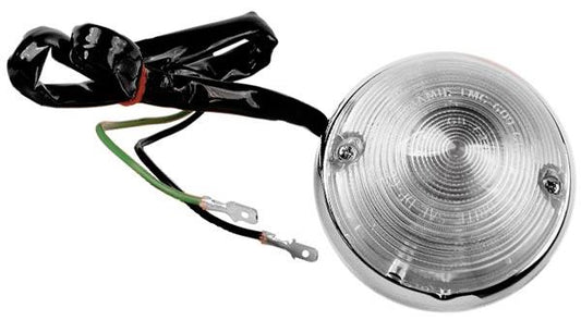 1955-1957 PARKING LIGHT ASSEMBLY CLEAR 12V CHEVROLET TRUCK