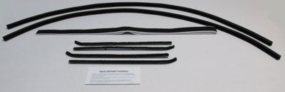 1955-1959 SUPERKIT AUTHENTIC FELTKIT DIVISION BARS AND UPPER CHANNELS 8 PIECES CHEVROLET GMC TRUCK