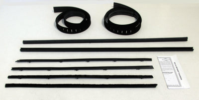 1967-1972 SUPERKIT AUTHENTIC FELTKIT UPPER CHANNELS AND DIVISION BARS CHEVROLET GMC TRUCK