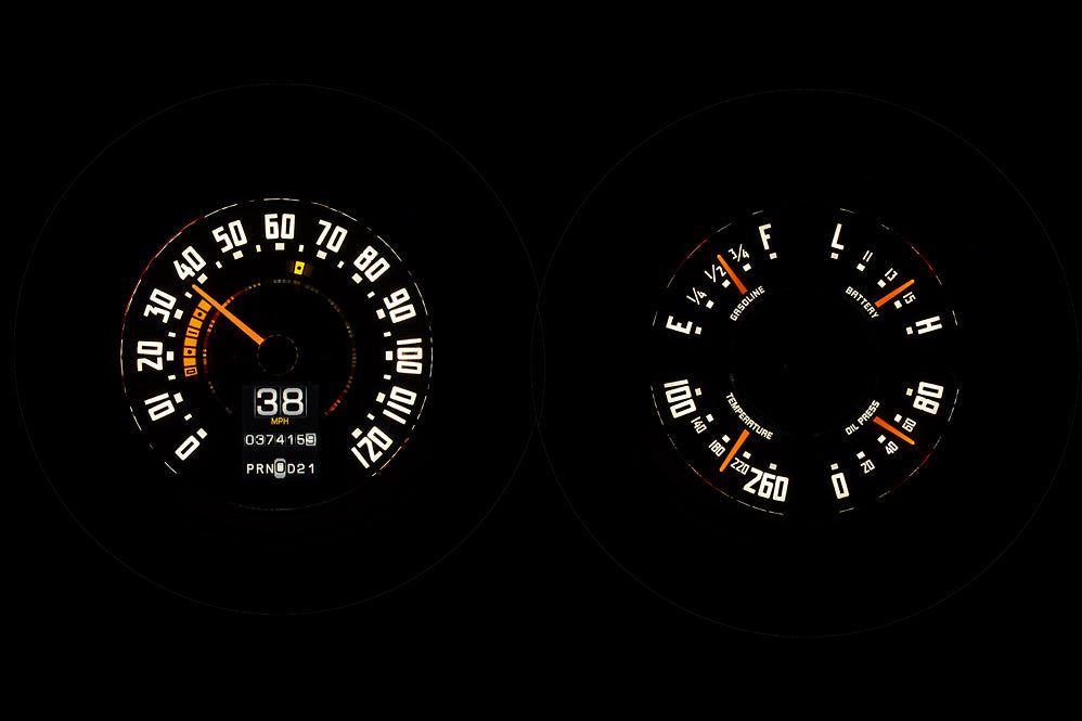 1947-53 Chevrolet or GMC Dakota Digital RTX Analog & Digital Instrument System (Gauges) RTX-47C-PU-X