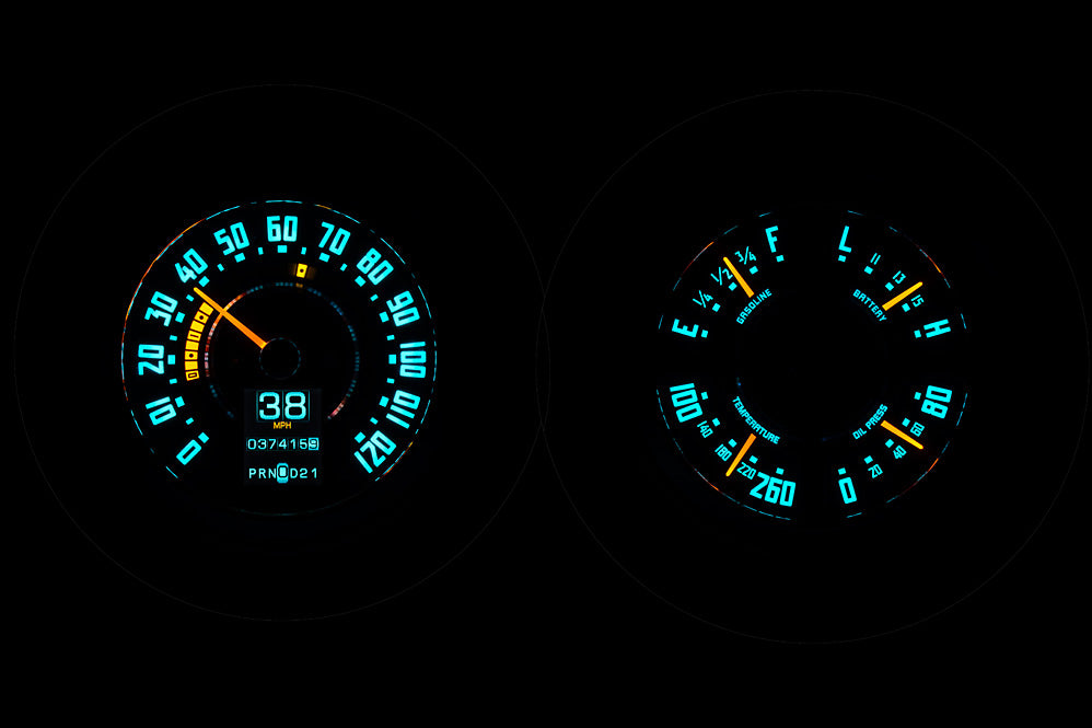 1947-53 Chevrolet or GMC Dakota Digital RTX Analog & Digital Instrument System (Gauges) RTX-47C-PU-X