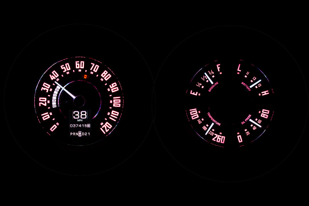 1947-53 Chevrolet or GMC Dakota Digital RTX Analog & Digital Instrument System (Gauges) RTX-47C-PU-X