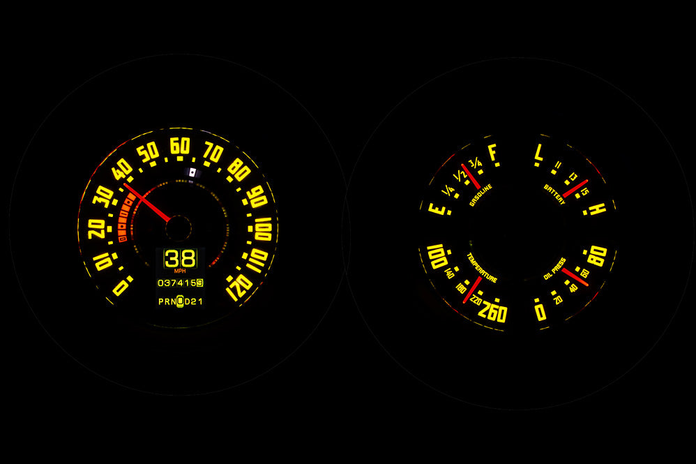 1947-53 Chevrolet or GMC Dakota Digital RTX Analog & Digital Instrument System (Gauges) RTX-47C-PU-X