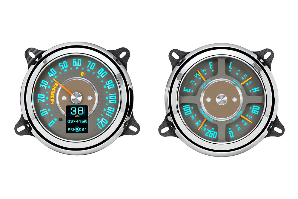 1947-53 Chevrolet or GMC Dakota Digital RTX Analog & Digital Instrument System (Gauges) RTX-47C-PU-X
