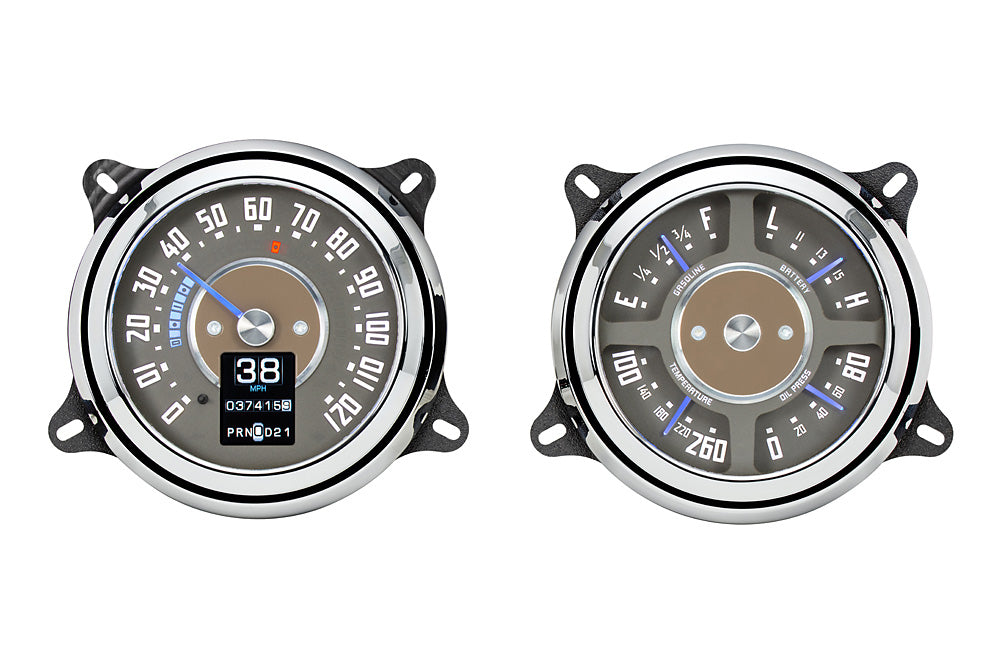 1947-53 Chevrolet or GMC Dakota Digital RTX Analog & Digital Instrument System (Gauges) RTX-47C-PU-X