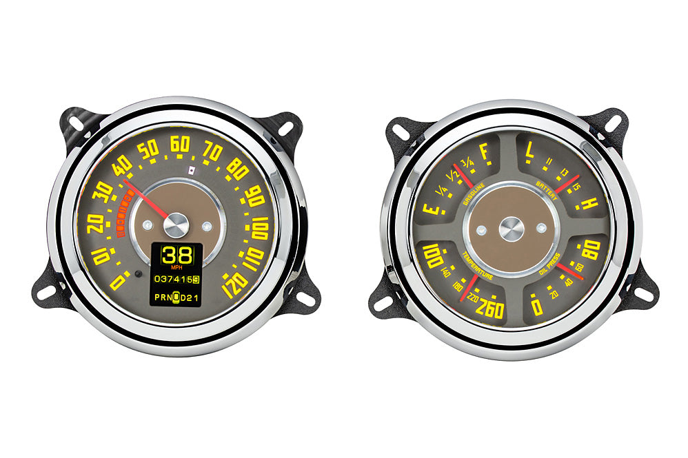 1947-53 Chevrolet or GMC Dakota Digital RTX Analog & Digital Instrument System (Gauges) RTX-47C-PU-X