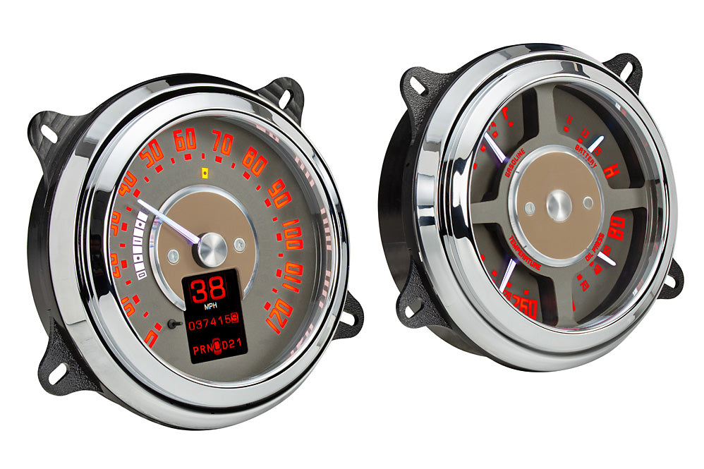 1947-53 Chevrolet or GMC Dakota Digital RTX Analog & Digital Instrument System (Gauges) RTX-47C-PU-X