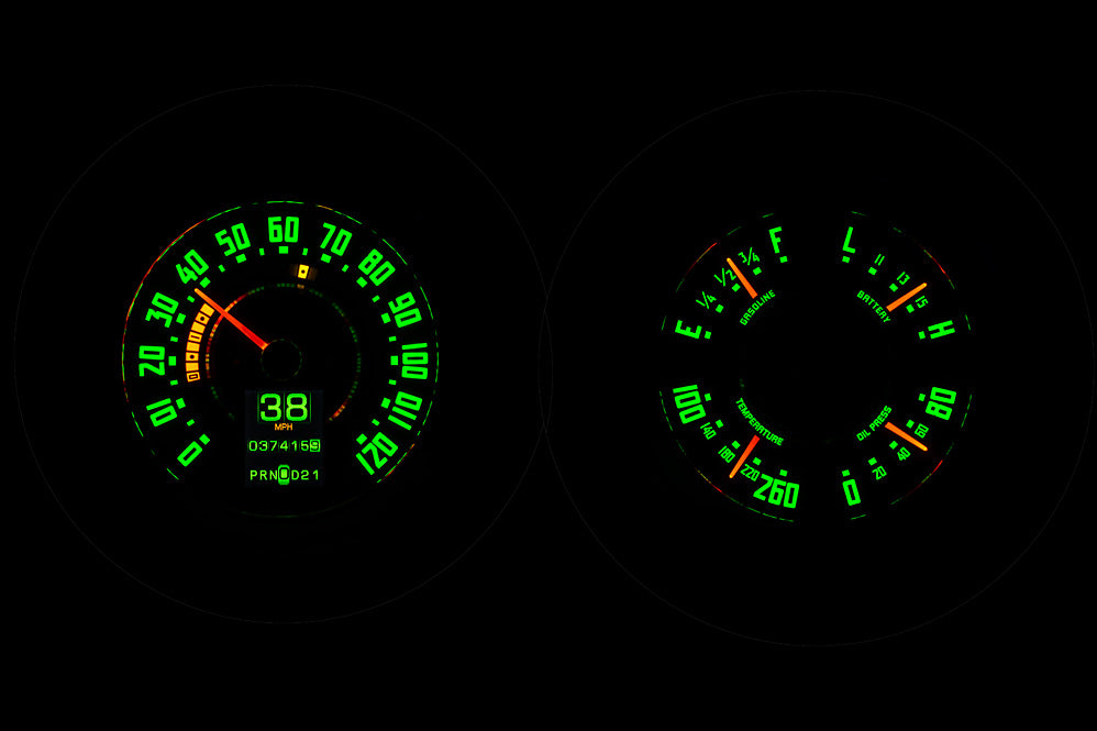 1947-53 Chevrolet or GMC Dakota Digital RTX Analog & Digital Instrument System (Gauges) RTX-47C-PU-X