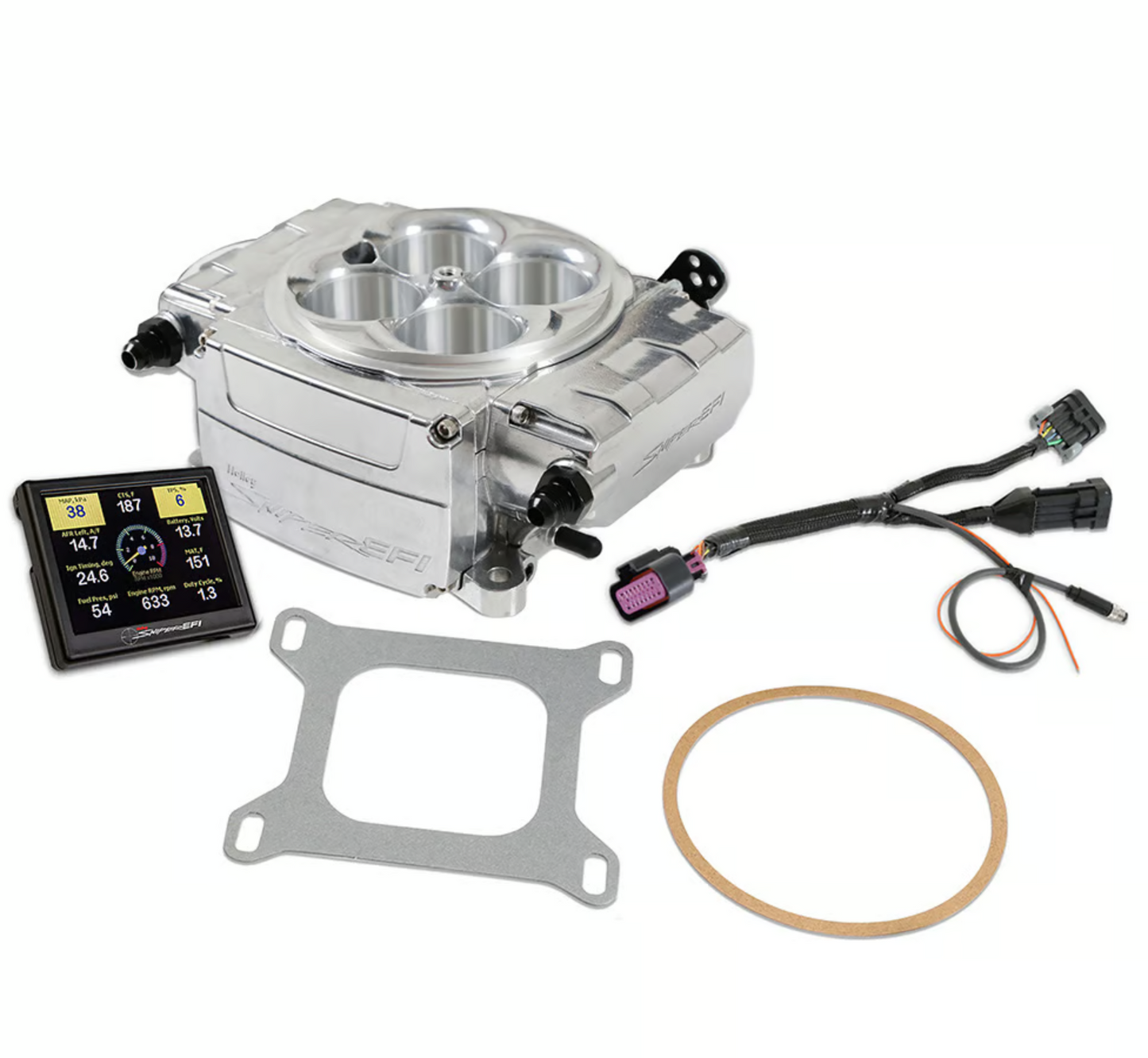 Sniper 2 EFI Upgrade Kit - Polished Base upgrade kit without fuel system