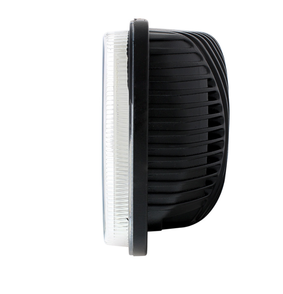 ULTRALIT - 9 High Power LED 5" X 7`" Rectangular Light With White Position Light Bar