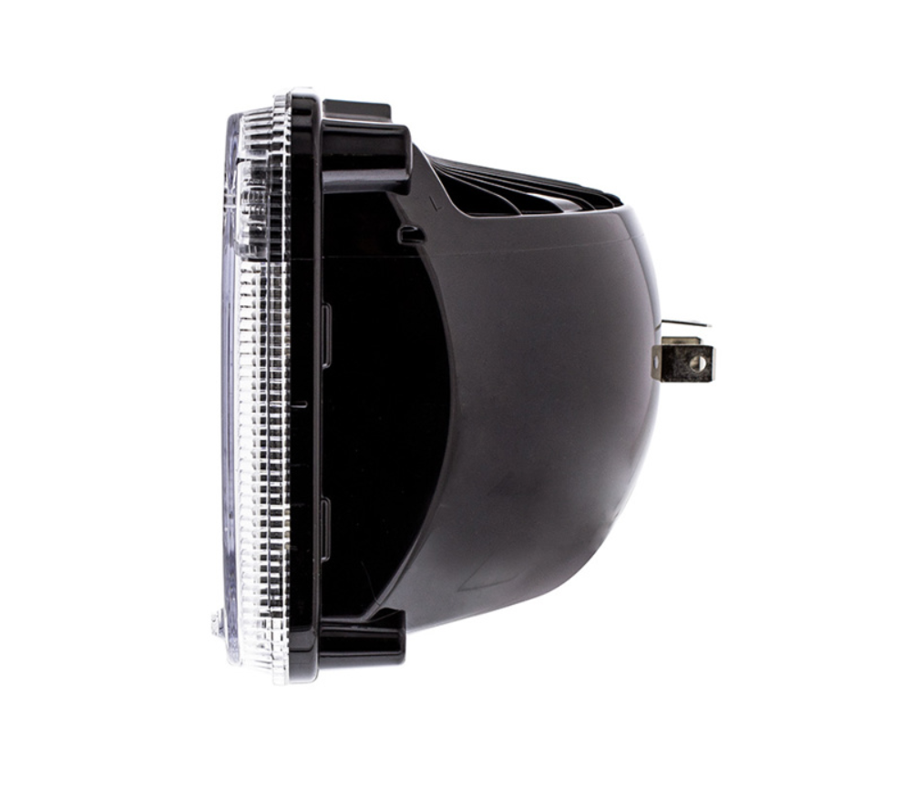 ULTRALIT - Heated 4" X 6" LED Headlight With Polycarbonate Lens & Housing - Low Beam