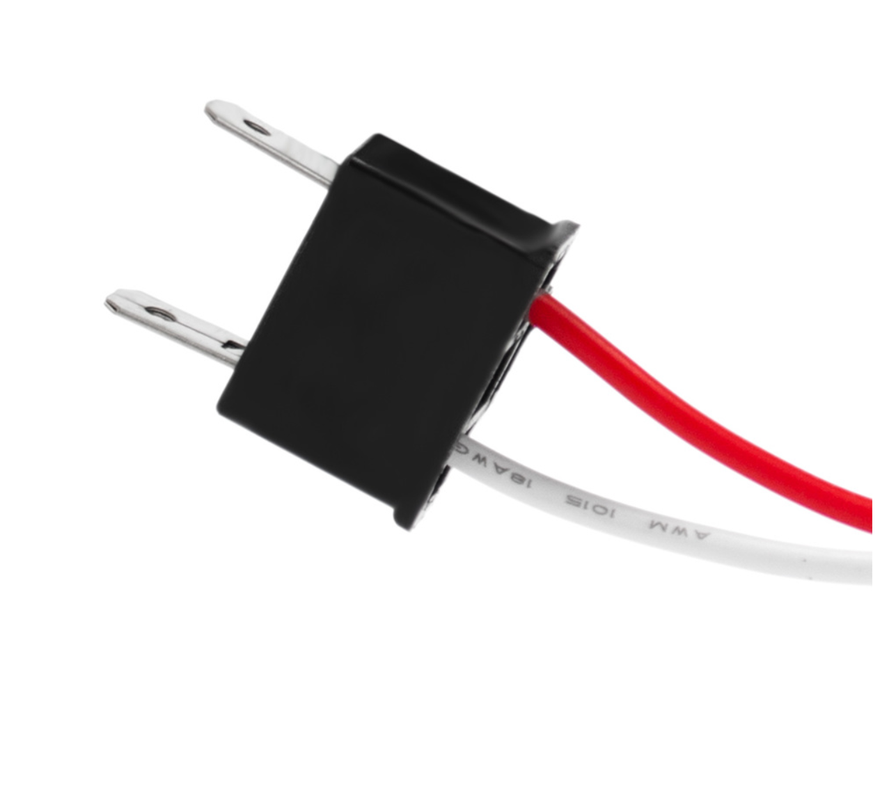 ULTRALIT - Heated 4" X 6" LED Headlight With Glass Lens & Aluminum Housing - High Beam - Black