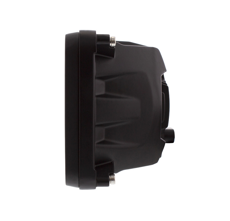 ULTRALIT - Heated 4" X 6" LED Headlight With Glass Lens & Aluminum Housing - Low Beam - Chrome