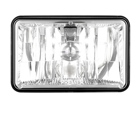 ULTRALIT - Single High Power CREE LED 4" X 6" Headlight - Low Beam