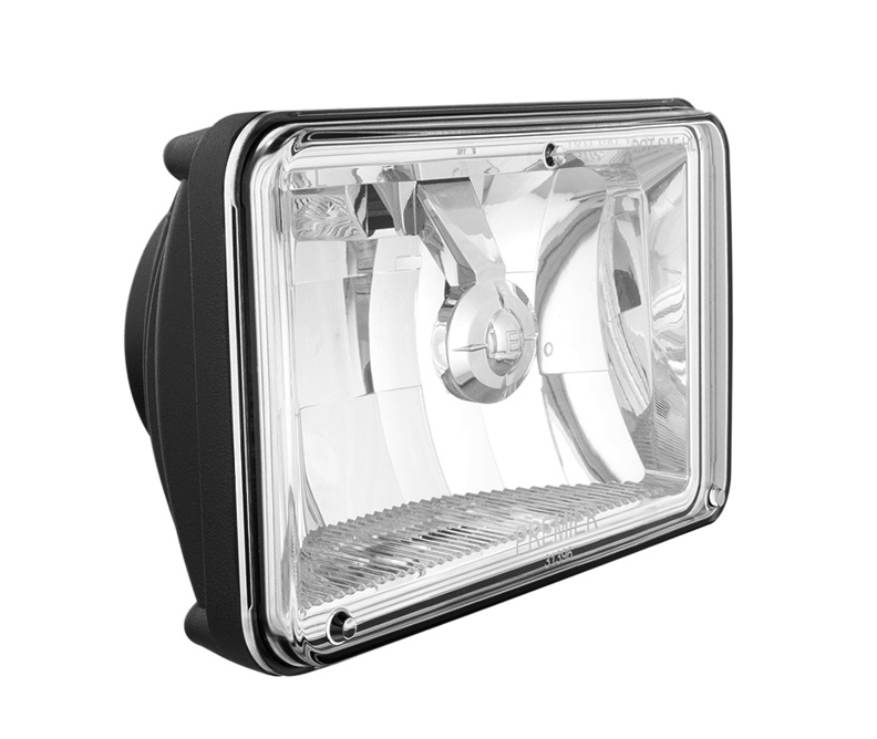 ULTRALIT - Single High Power CREE LED 4" X 6" Headlight - Low Beam