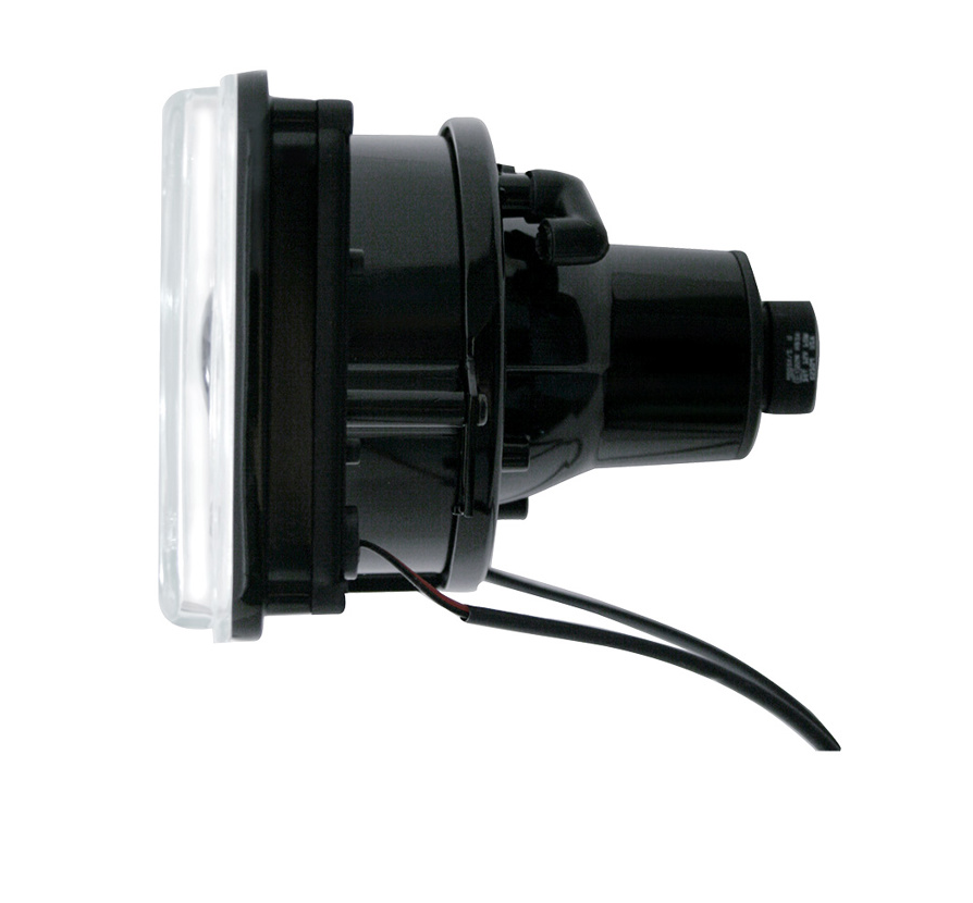 ULTRALIT - 4" X 6" Crystal Projection Headlight With 6 White LED Position Light - Low Beam