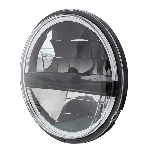 UNIVERSAL ULTRALIT - 8 High Power LED 5-3/4" Headlight - Black