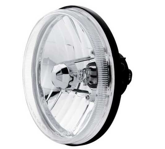 UNIVERSAL ULTRALIT - 5-3/4" Crystal Headlight, Glass Lens