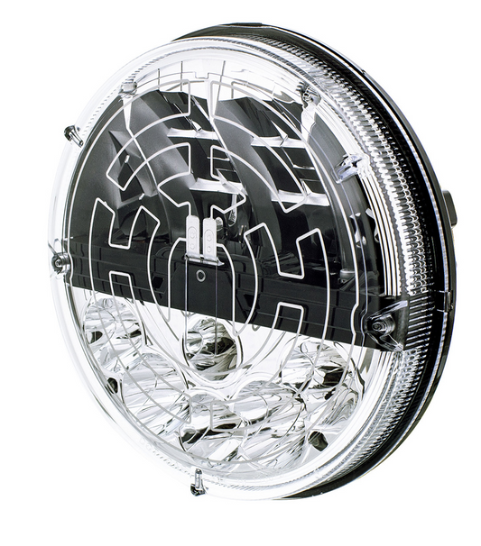 ULTRALIT - Heated 5" X 7" LED Headlight With Polycarbonate Lens & Housing