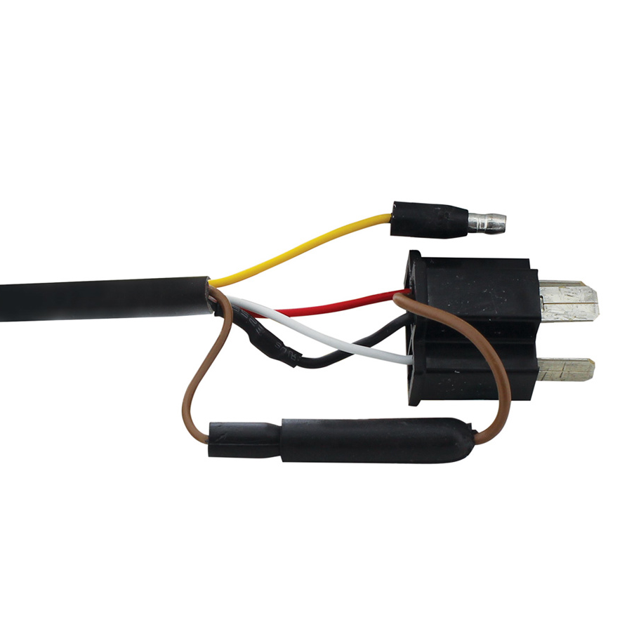 UNIVERSAL ULTRALIT - 3 High Power LED 7" Headlight With 10 Amber LED Position Light