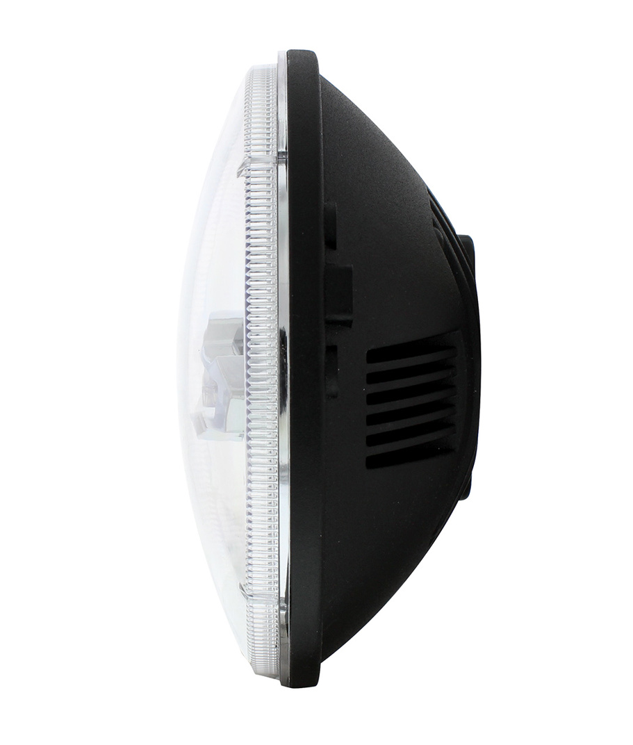 UNIVERSAL ULTRALIT - 3 High Power LED 7" Headlight With 10 White LED Position Light