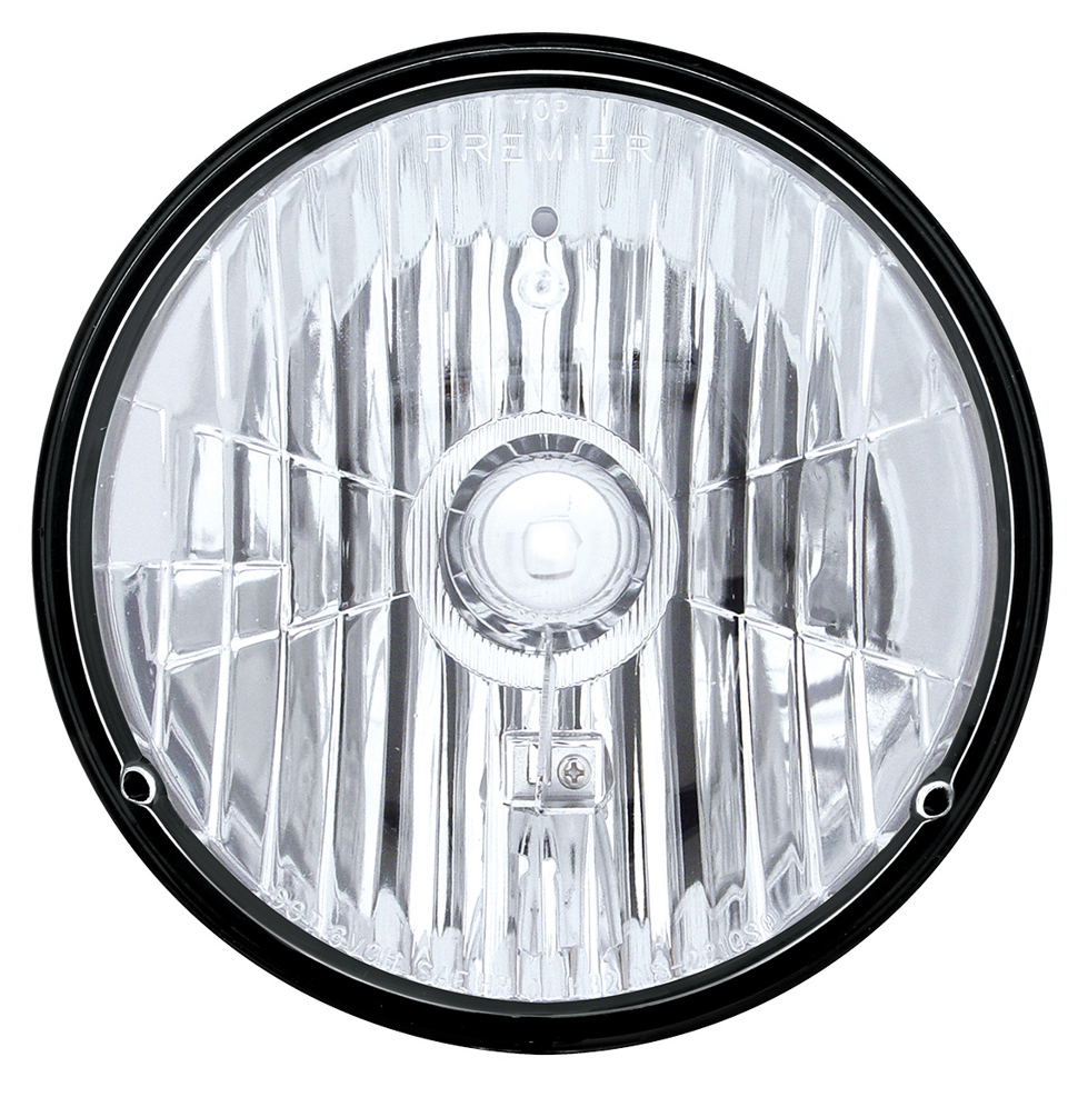 UNIVERSAL ULTRALIT - 7" Crystal Headlight, Glass Lens