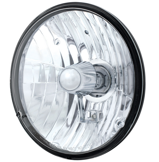 UNIVERSAL ULTRALIT - 7" Crystal Headlight, Glass Lens