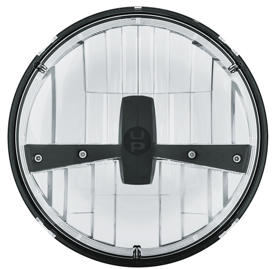 UNIVERSAL ULTRALIT - 5 High Power LED 7" Dual Function Headlight - Black