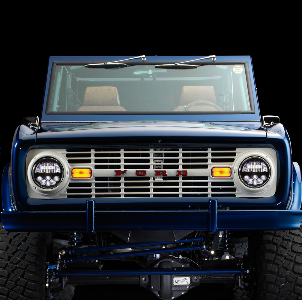 UNIVERSAL ULTRALIT - High Power LED 7" Headlight With Polycarbonate Lens & Housing