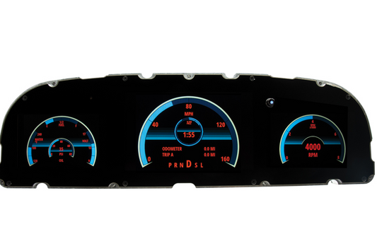 Grafix Series 1960-1963 Chevrolet Truck Gauges GRFX-60C-PU