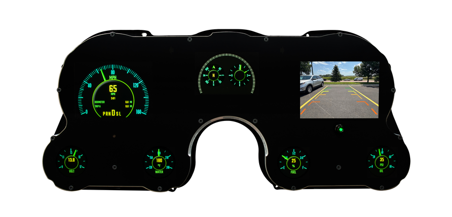 1967-1972 Chevy Pickup GRFX Instrument System GRFX-67C-PU